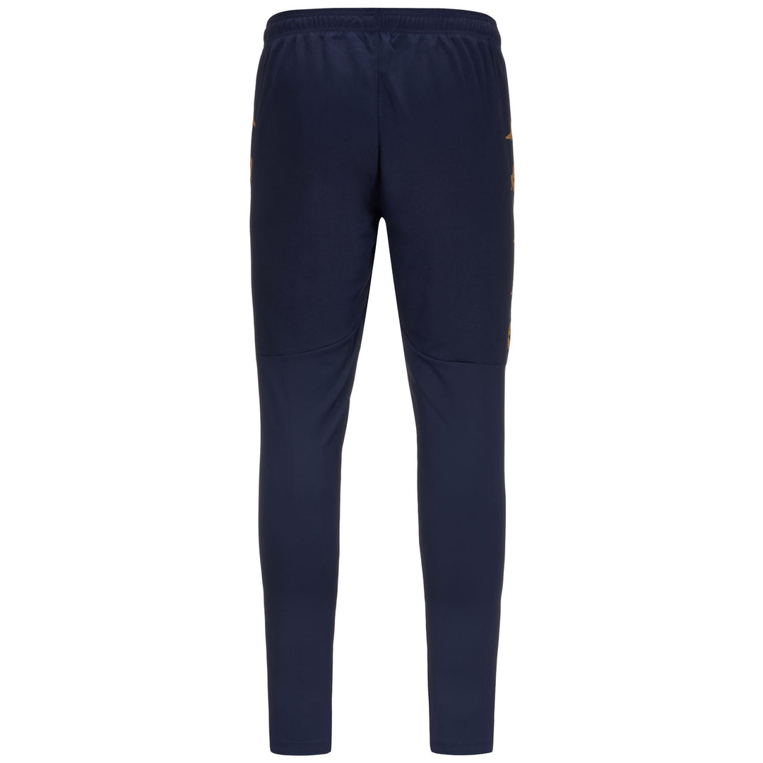 Pants Man KAPPA4FOOTBALL GASCHIN Sport Trousers BLUE MARINE Dressed Side (jpg Rgb)		