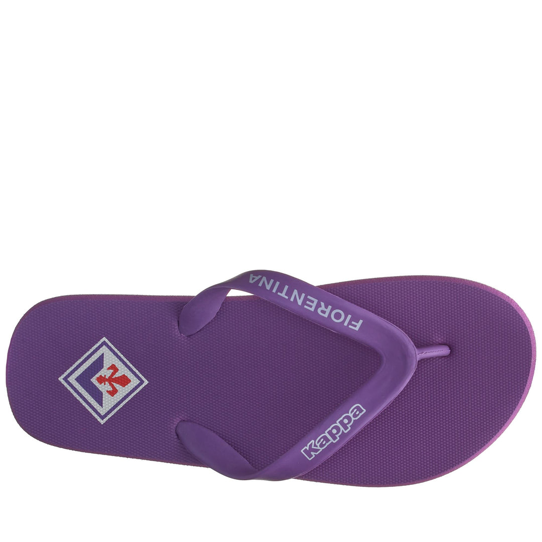 Flip-Flops Unisex MEIAGO 2 ACF FIORENTINA Thongs VIOLET-WHITE Dressed Back (jpg Rgb)		