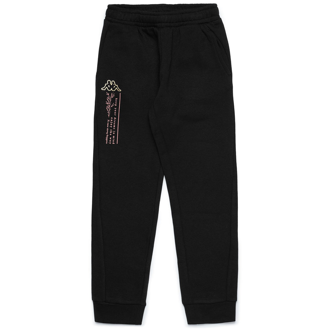 Pants Girl LOGO BAPSY KID Sport Trousers BLACK Photo (jpg Rgb)			