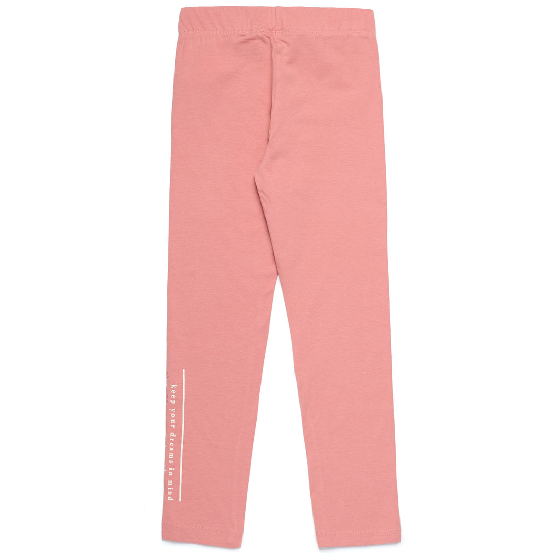 Pants Girl LOGO BROOK KID Sport Trousers PINK Dressed Front (jpg Rgb)	