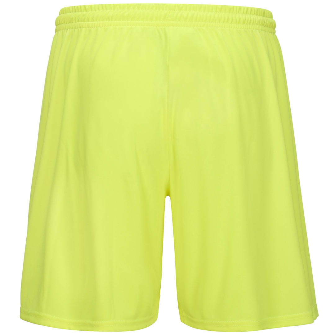 Shorts Man WUSIS BARI Sport  Shorts YELLOW BLAZING Dressed Side (jpg Rgb)		